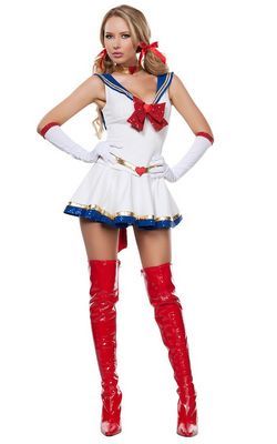 F66167 ANIME SAILOR HEROINE COSTUME